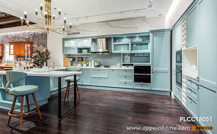 Transitional Style Small Galley Kitchen OP18_PP01